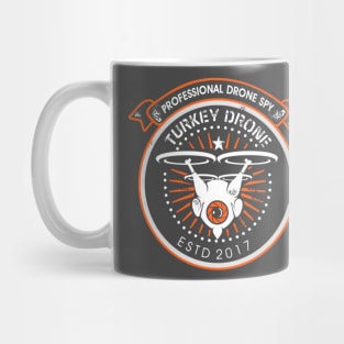 turkey drone vintage Mug